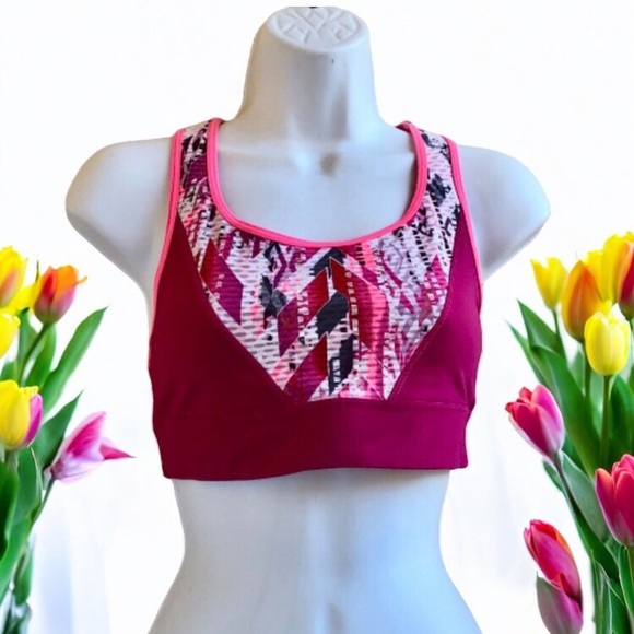 Victoria's Secret VSX Sports Bra Strappy Exercise Workout - Picture 1 of 11